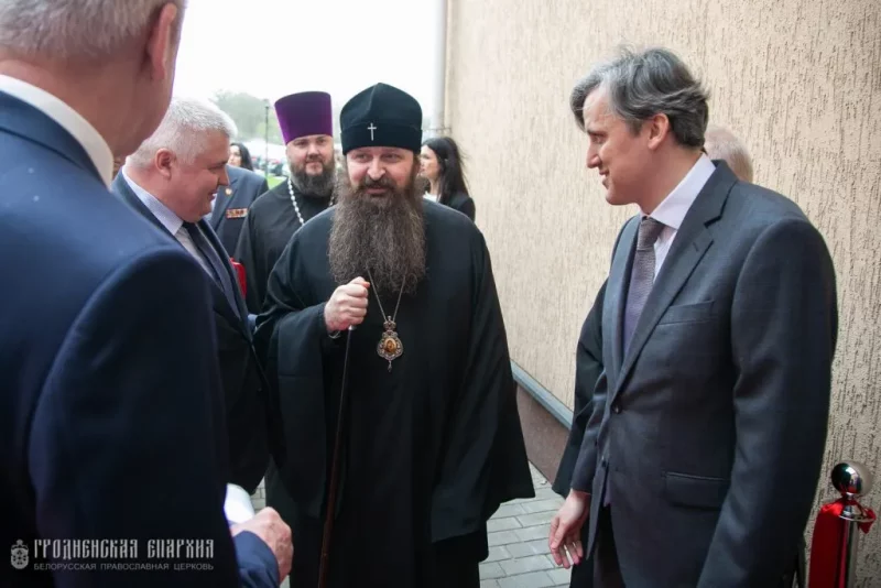 Архиепископ Антоний на открытии "Русского дома" в Гродно