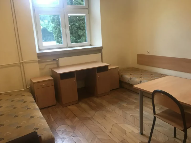 Комната в общежитии медицинского университета в Белостоке