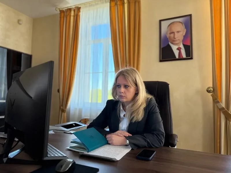 Кіраўнік Рускага дома ў Гродне Алена Літвішчэнка. Фота: Рускі дом у Гродне.