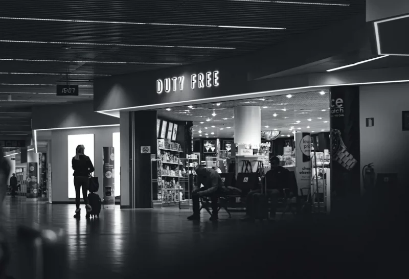 магазин беспошлинной торговли duty free