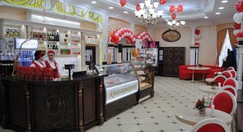 В центре Гродно открылся фирменный магазин и шоколадный бар «Коммунарка»