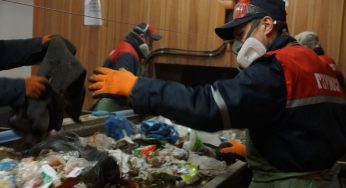 Вместо свалки — на конвейер. Под Гродно начал работу завод по сортировке мусора