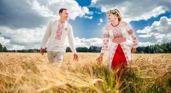 Еще одну свадьбу в национальном стиле сыграли в Гродно