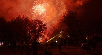 ФОТО: Салют победы прогремел над Гродно