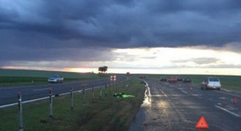 На трассе М5 мотоциклистка из Гродно не справилась с управлением: погиб ее 15-летний сын