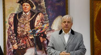 Художник гродненских героев и легенд Владимир Качан отметил 60-летие юбилейной выставкой