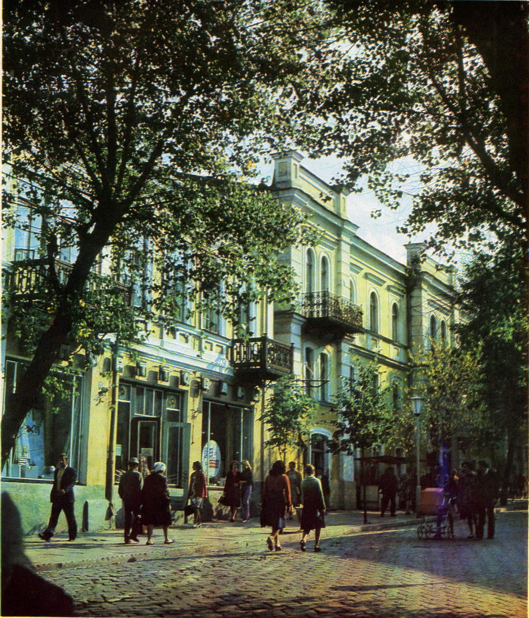 Улица Советская в 1981 г.