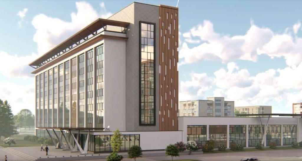 В сети появился возможный вариант реконструкции гостиницы "Беларусь"