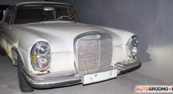 Mercedes-Benz W111 Coupe 1965 года приехал в Гродно для реставрации
