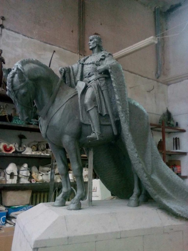 Памятник Гедымину установят в Лиде летом и откроют в сентябре. Смотрите, как он будет выглядеть