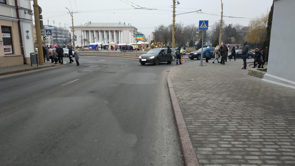 В Гродно сбили женщину. Она в больнице В Гродно сбили женщину. Она в больнице