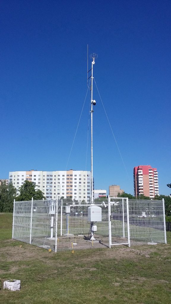 Прогнозы станут точнее? В Гродно открыли первую метеостанцию