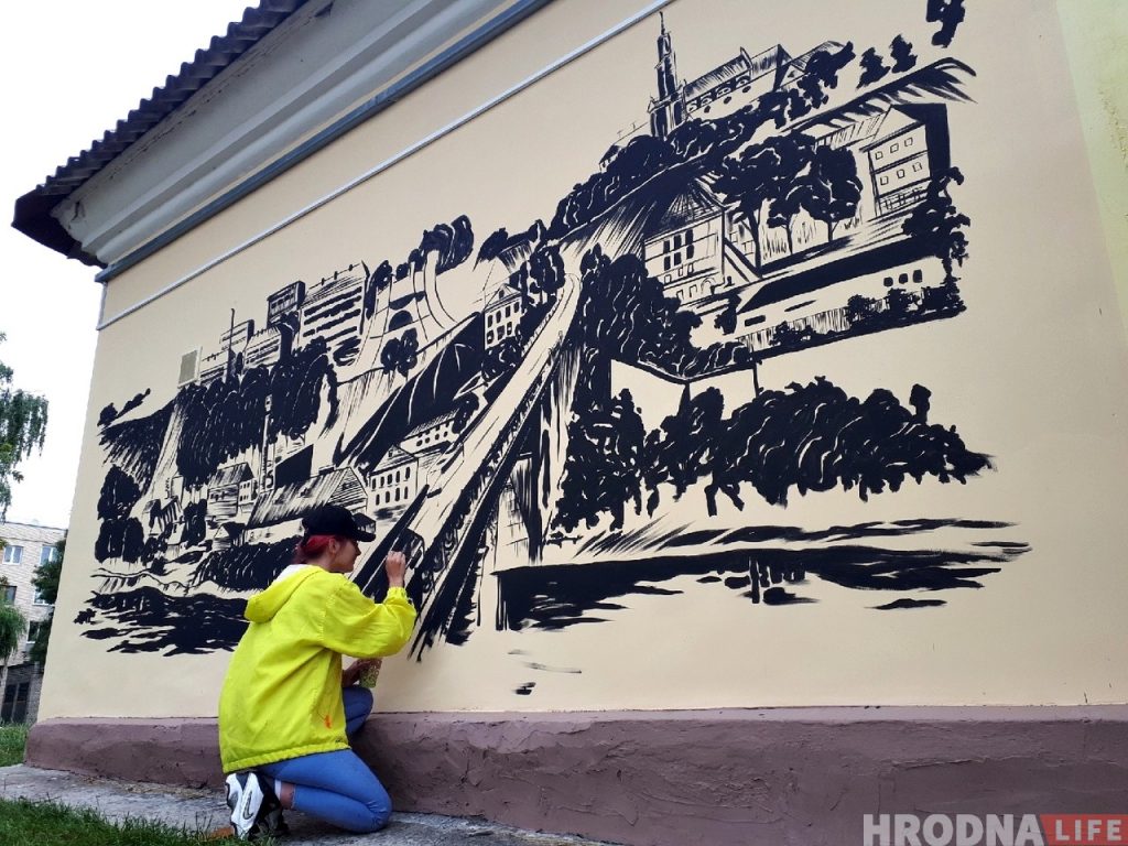 На Белуша появилось изображение панорамы Гродно На Белуша появилось изображение панорамы Гродно