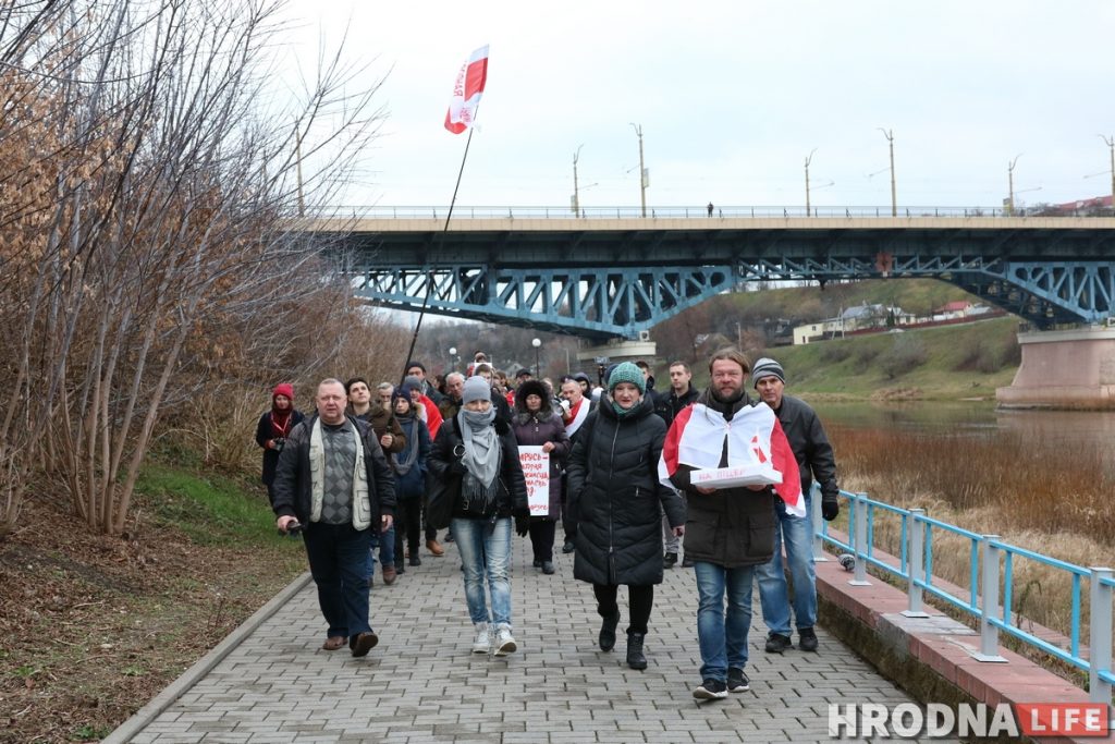 Гродненские активисты собрали деньги на первые штрафы акция интеграция