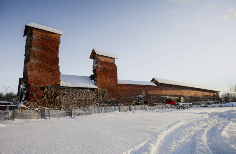 Как будет выглядеть Кревский замок, когда его восстановят Кревский замок. 2019 год. Фото: svaboda.org