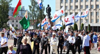 «Если надо, мы выйдем». О чем говорили моряки в день ВМФ в Гродно