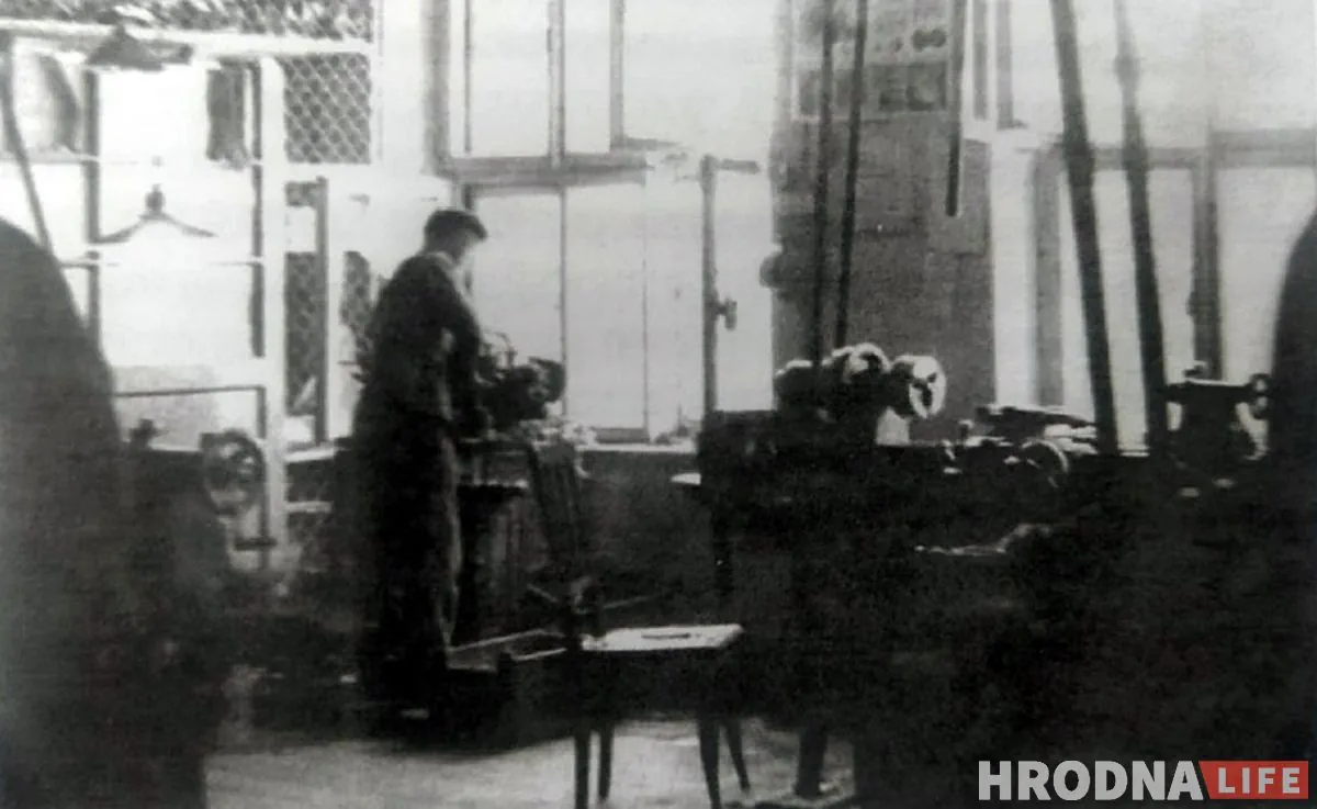 В цеху фабрики Старовольских, 1930-е гг. Фото из архива гродненских историков