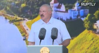 Лукашенко подставили? Фото, на фоне которого он выступал в Гродно, взяли без разрешения автора
