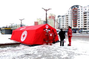 Горячий чай и первая помощь. Как в центре Гродно будет работать пункт обогрева “Красного креста” Горячий чай и первая помощь. Как в центре Гродно будет работать пункт обогрева “Красного креста”