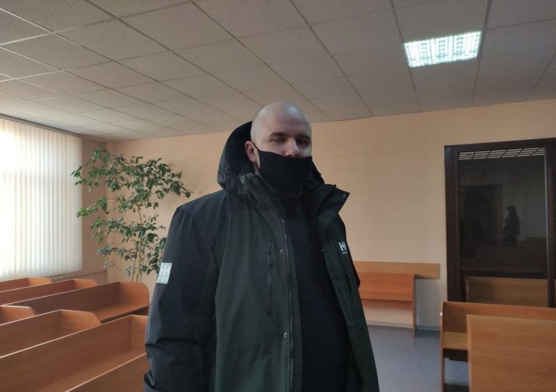 Сергей Римша 21 января 2021 года в суде Ленинского района. Фото: Елена Ковальчук
