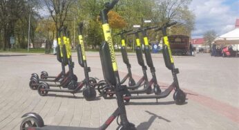 В Гродно запретят оставлять электросамокаты где попало