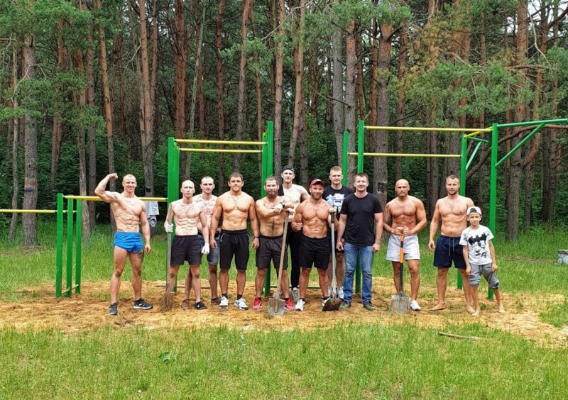 «Место для эффективных и качественных тренировок». В Гродно «друиды» своими силами создали спортивную площадку «Место для эффективных и качественных тренировок». В Гродно «друиды» своими силами создали спортивную площадку