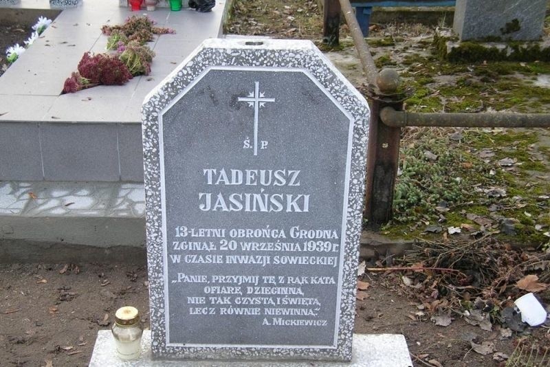 Ему было 15 лет и он сражался за Гродно: в Белостоке подтвердили легенду о Тадике Ясинском