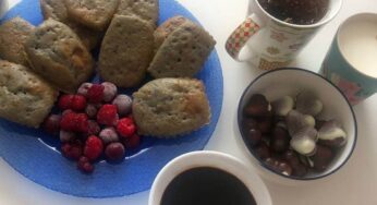 Готовь быстро, ешь медленно. Малиновые маффины к воскресному завтраку