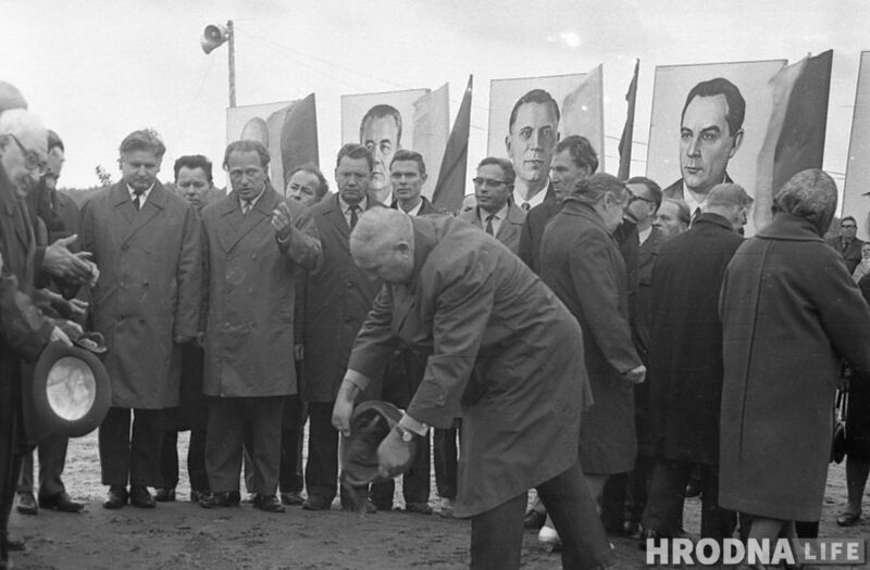 Капсула с посланием потомкам, Курган Славы в Гродно, 1969 г.