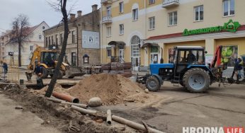 Ремонт улицы Ожешко закончат в конце апреля. Но все будет зависеть от погоды