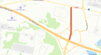 В Гродно меняют асфальт: перекроют развязку на М6 и не только. Как поедет транспорт