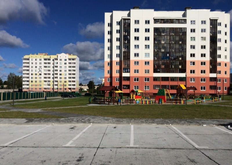 Панельки спальный район дом жилье