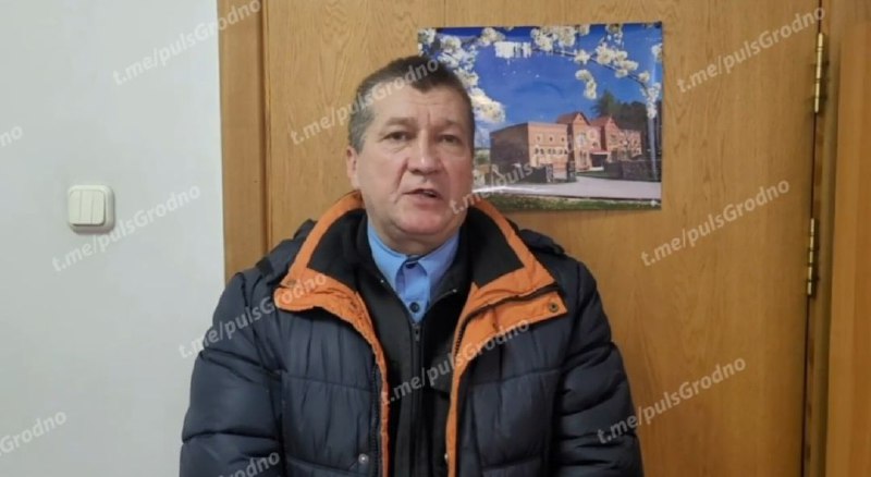 В Слониме задержали активиста Европейской Беларуси Виктора Марчика. Скриншот Hrodna.life