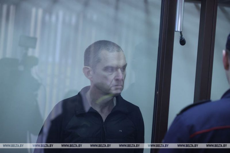 Анджей Почобут в суде. Фото: БелТА