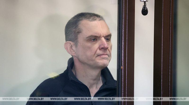 Анджей Почобут в суде. Фото БелТА