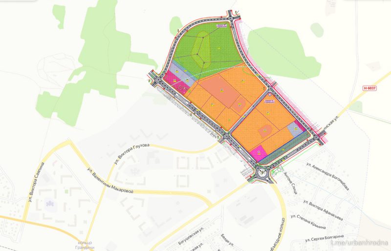 Парк с фортом, школа с бассейном и многоуровневые стоянки. Что будет в ближайших кварталах микрорайона Грандичи грандзічы 23 24
