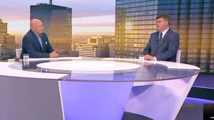 maciej wasik Мацей Вонсик, заместитель министра внутренних дел Польши, в студии TVP Info. Фото: tvp.info