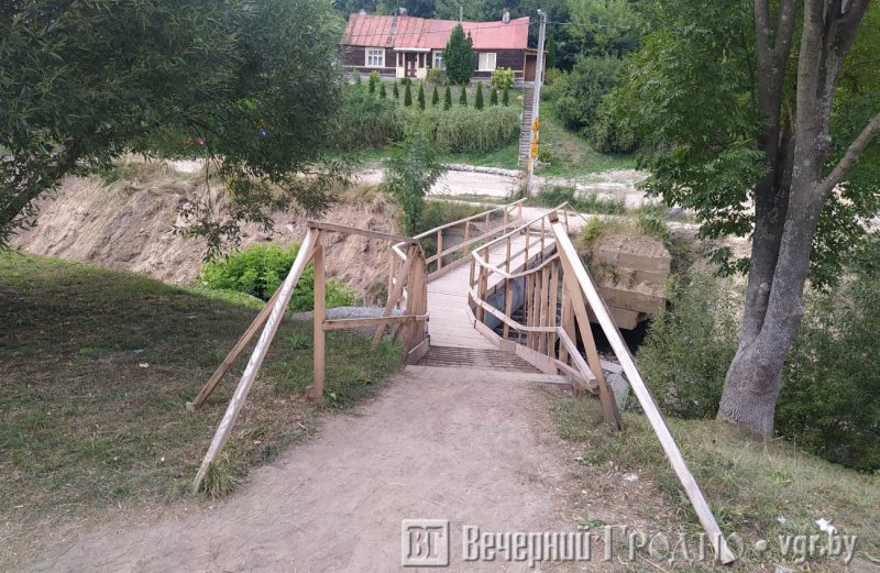 В Гродно мосты проверят на надежность - им более 25 лет Мост через Городничанку