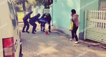 Силовики провели массовые задержания в Волковыске