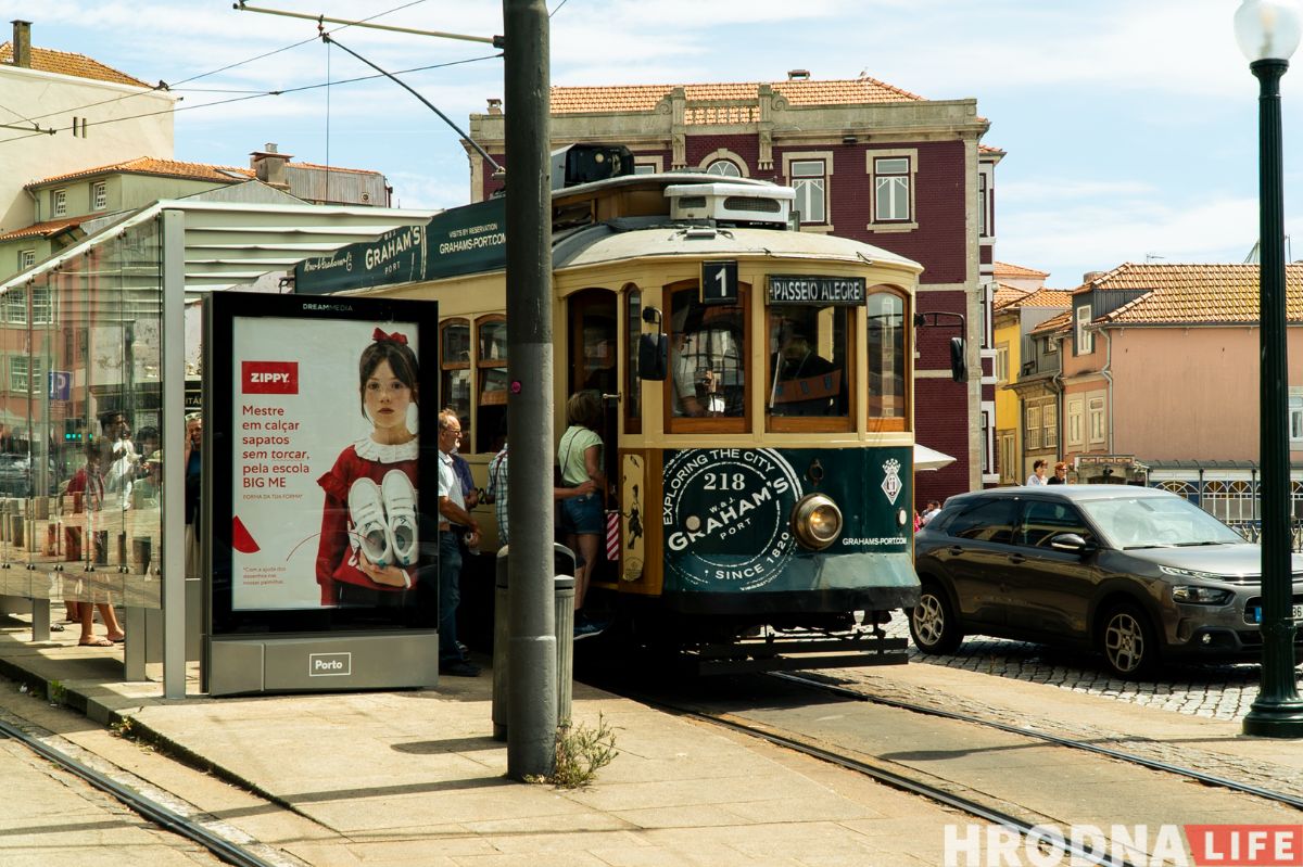 Португальский трамвай. Фото: Hrodna.life