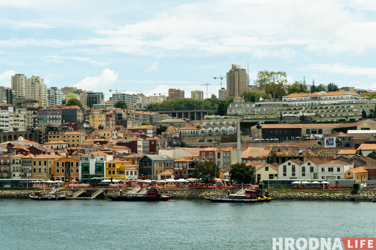 Вид на Порту с набережной. Фото: Hrodna.life