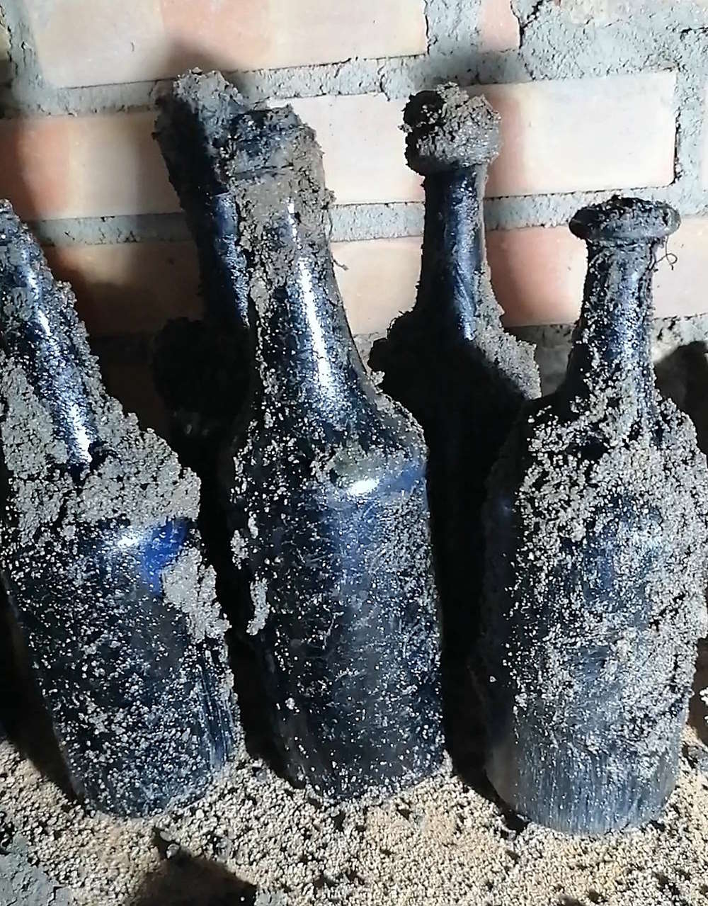 Бутылки с 200-летним вином в Святске