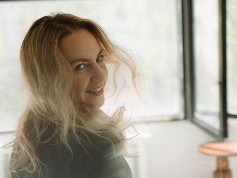 Кацярына Дабкене, пераможца літаратурнага конкурса - 2023, прысвечанага 100 - годдзю аб'яднання "Маладняк". Здымак з асабістага архіва гераіні