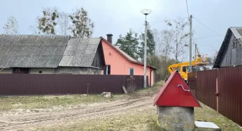 Под Гродно аистов отселяют с линий электропередач: будет польза и людям, и птицам