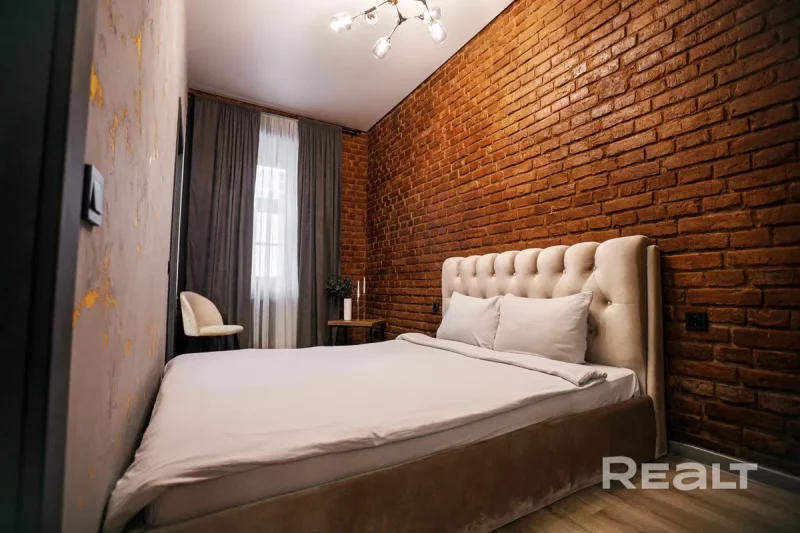 Спальня ў кватэры на Гараднічанскай.