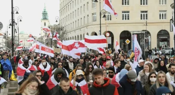 У участников празднования Дня Воли за рубежом обещают забрать имущество в Беларуси