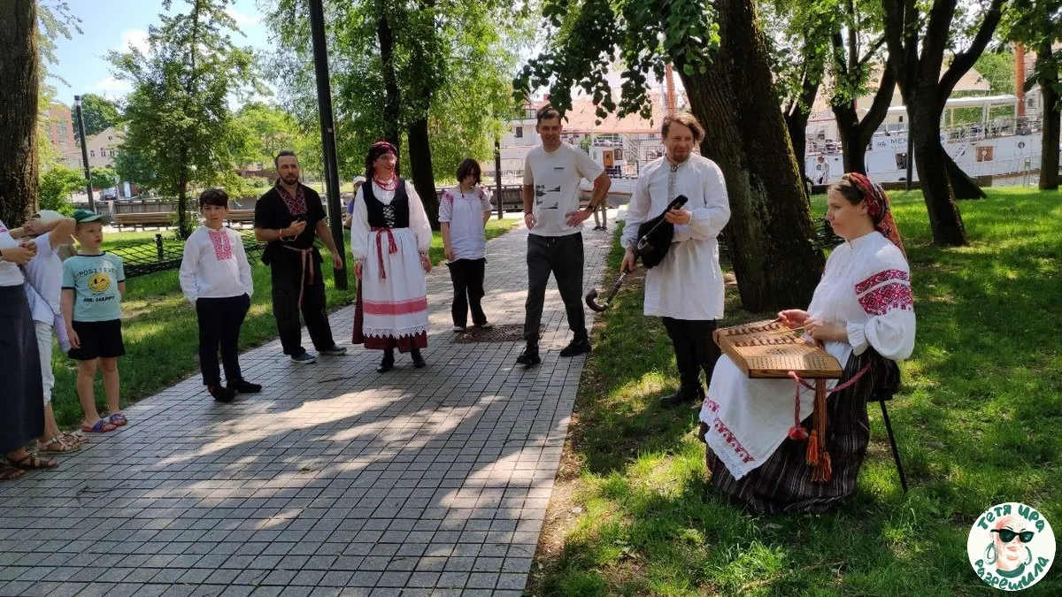 Мастер-класс по бытовым белорусским народным танцам под цимбалы и дуду