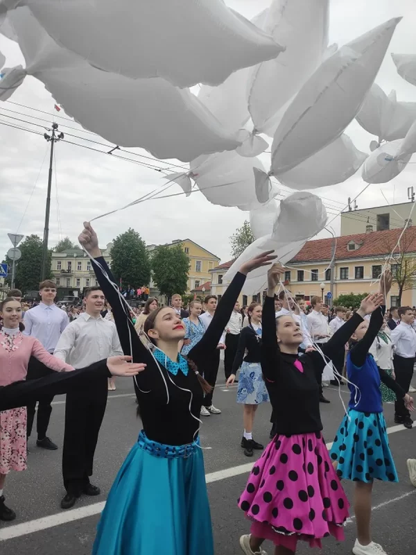 9 мая в Гродно. Фото: "Гродно Плюс"