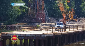 Разобрали самый длинный в Беларуси подвесной мост в Мостах: часть его хотят сделать стеклянной