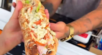 Где в Гродно попробовать самый большой (по версии авторов) хот-дог почти с килограмм весом